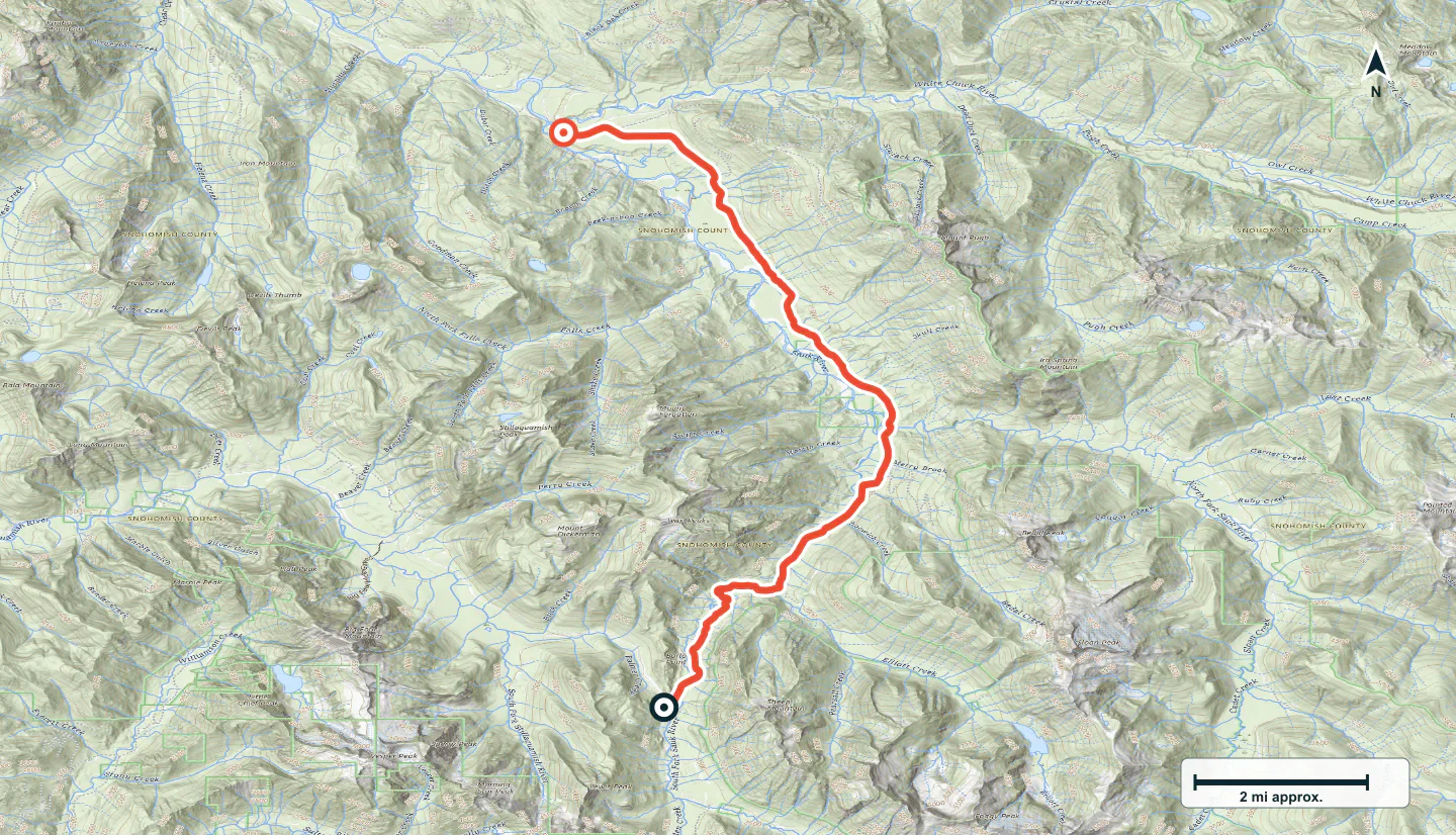 Mountain Loop Highway in Washington