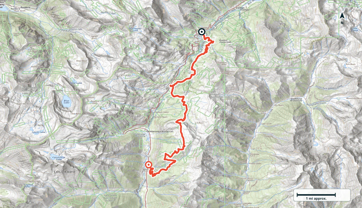 U.S. Basin in Colorado
