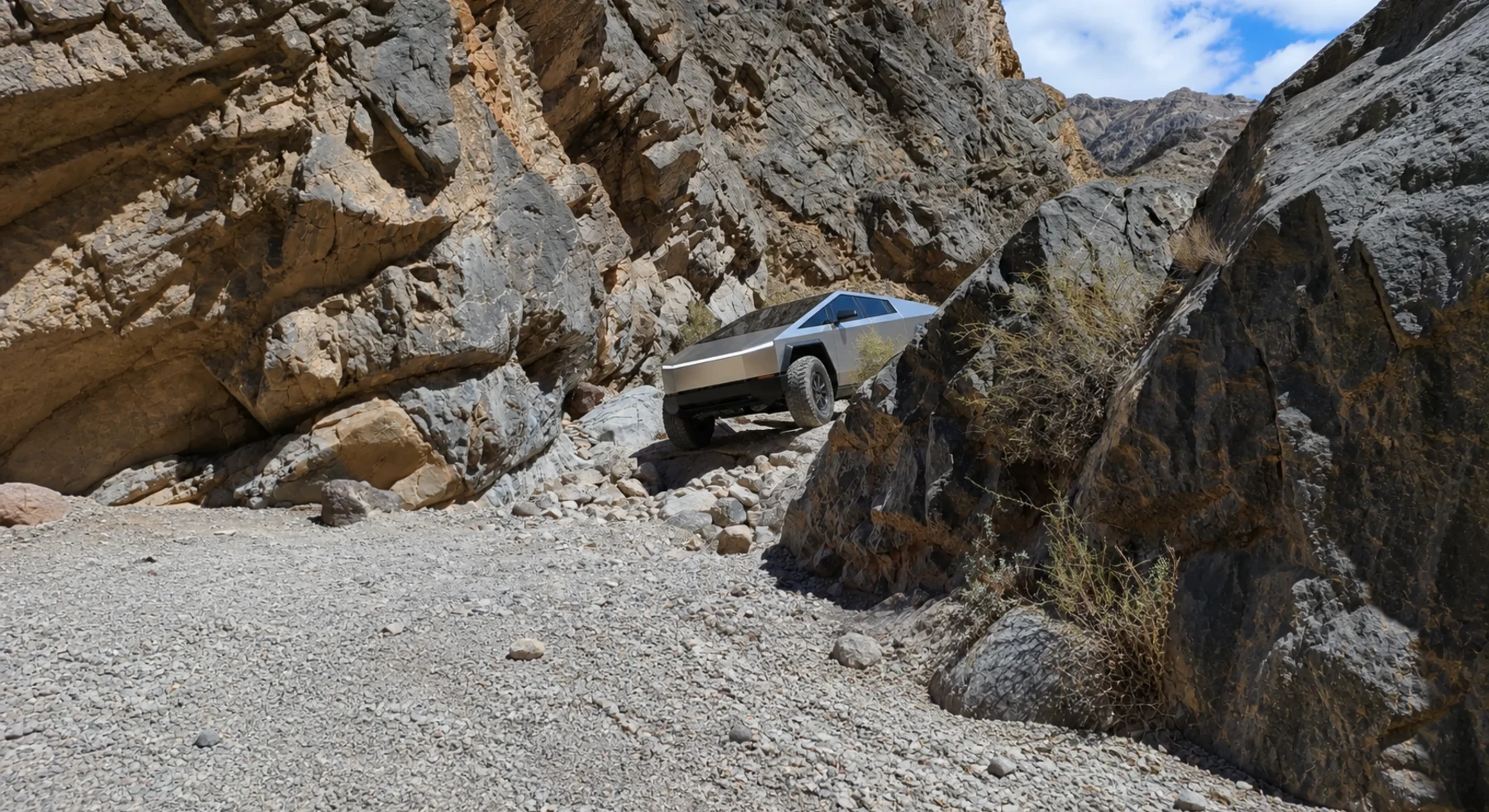 Steel Pass Road in California