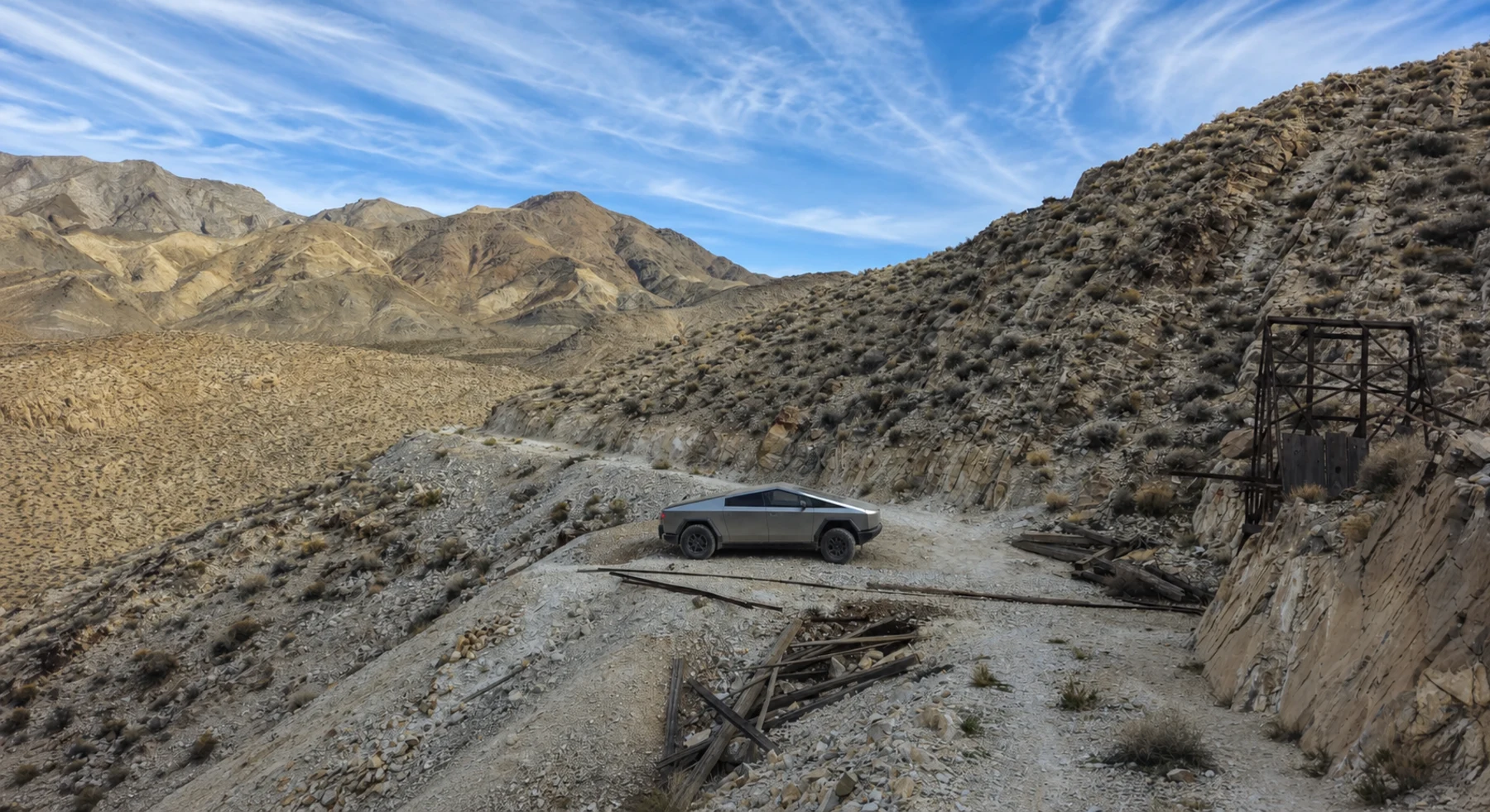 Lippincott Mine Road in California