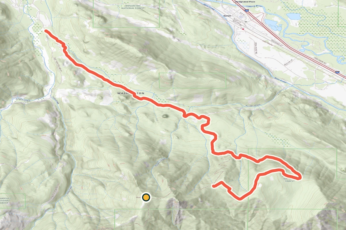 USGS topographic map of Goat Peak East ending below Goat Peak